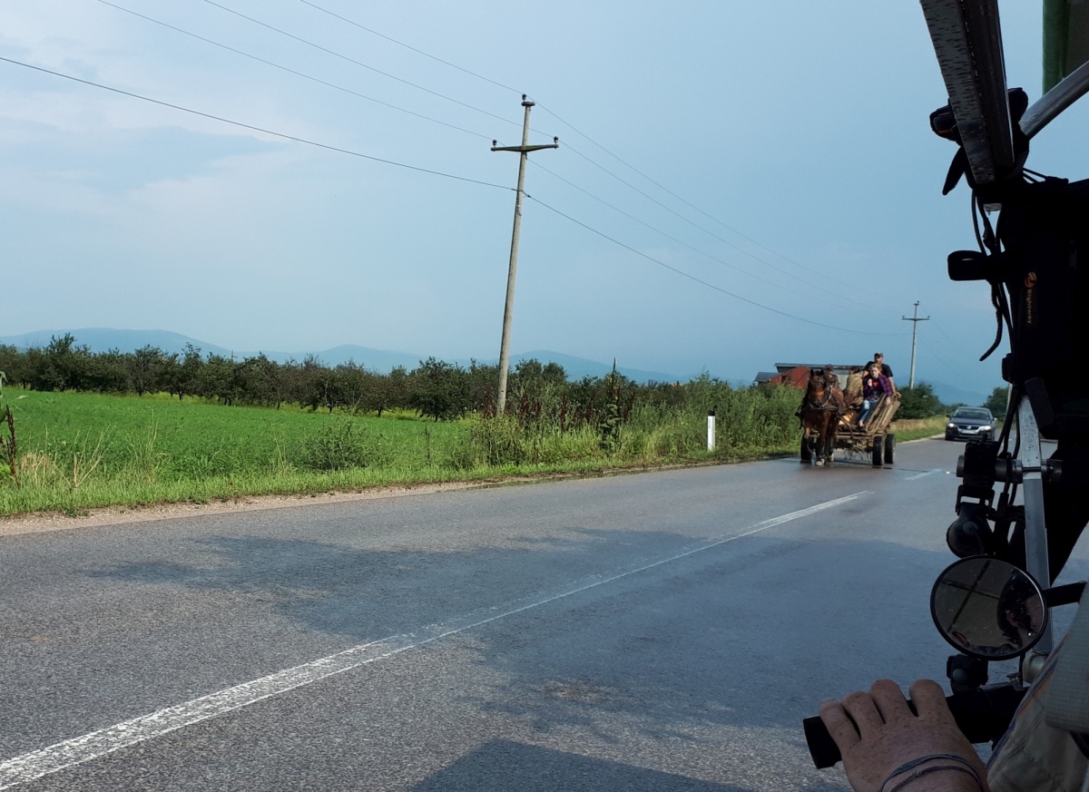 One thing we noticed in both Serbia and Croatia was many more young people operating and working farm machinery than we see in the west, where it's a dying generation.